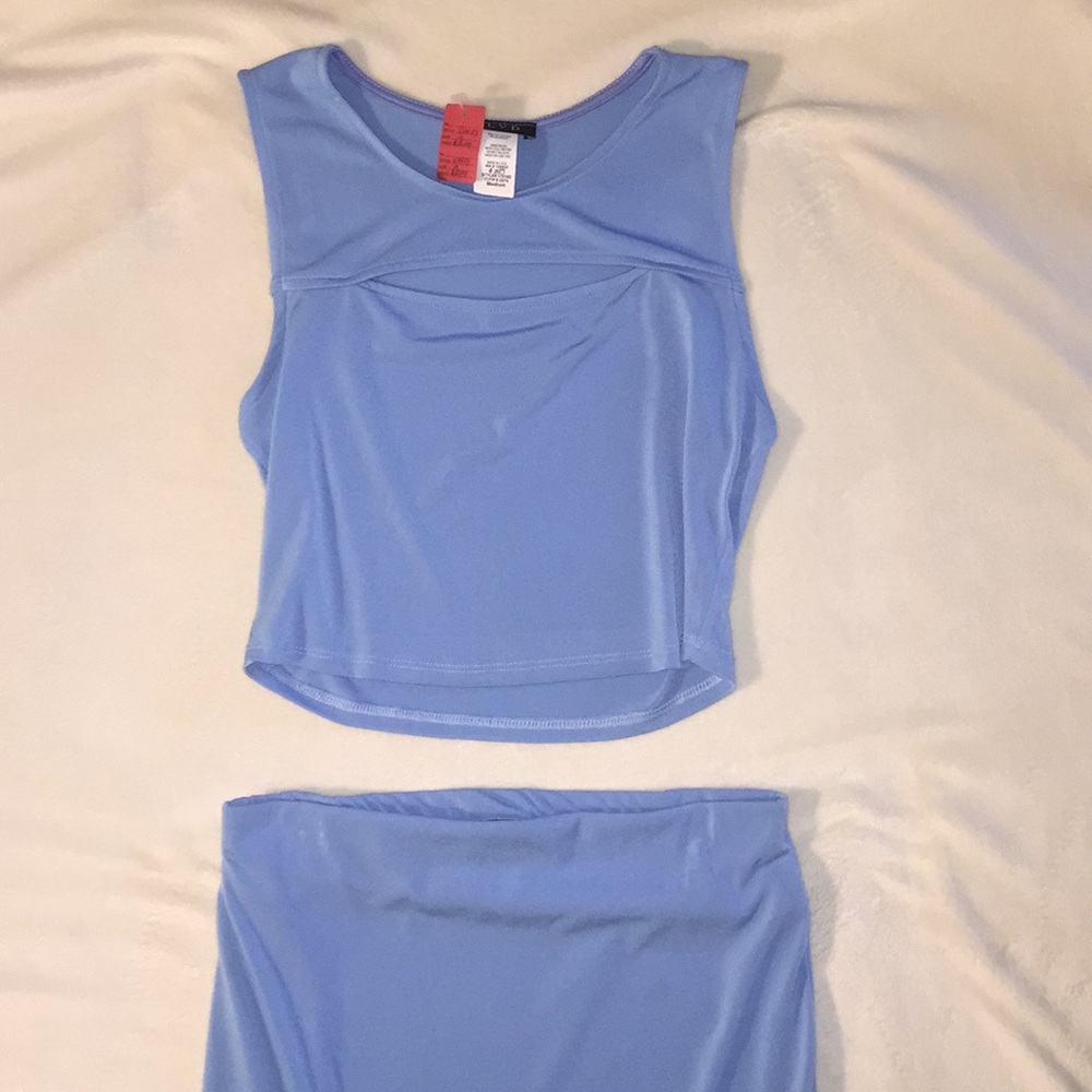 💙SKIRT SET BABY BLUE 💙